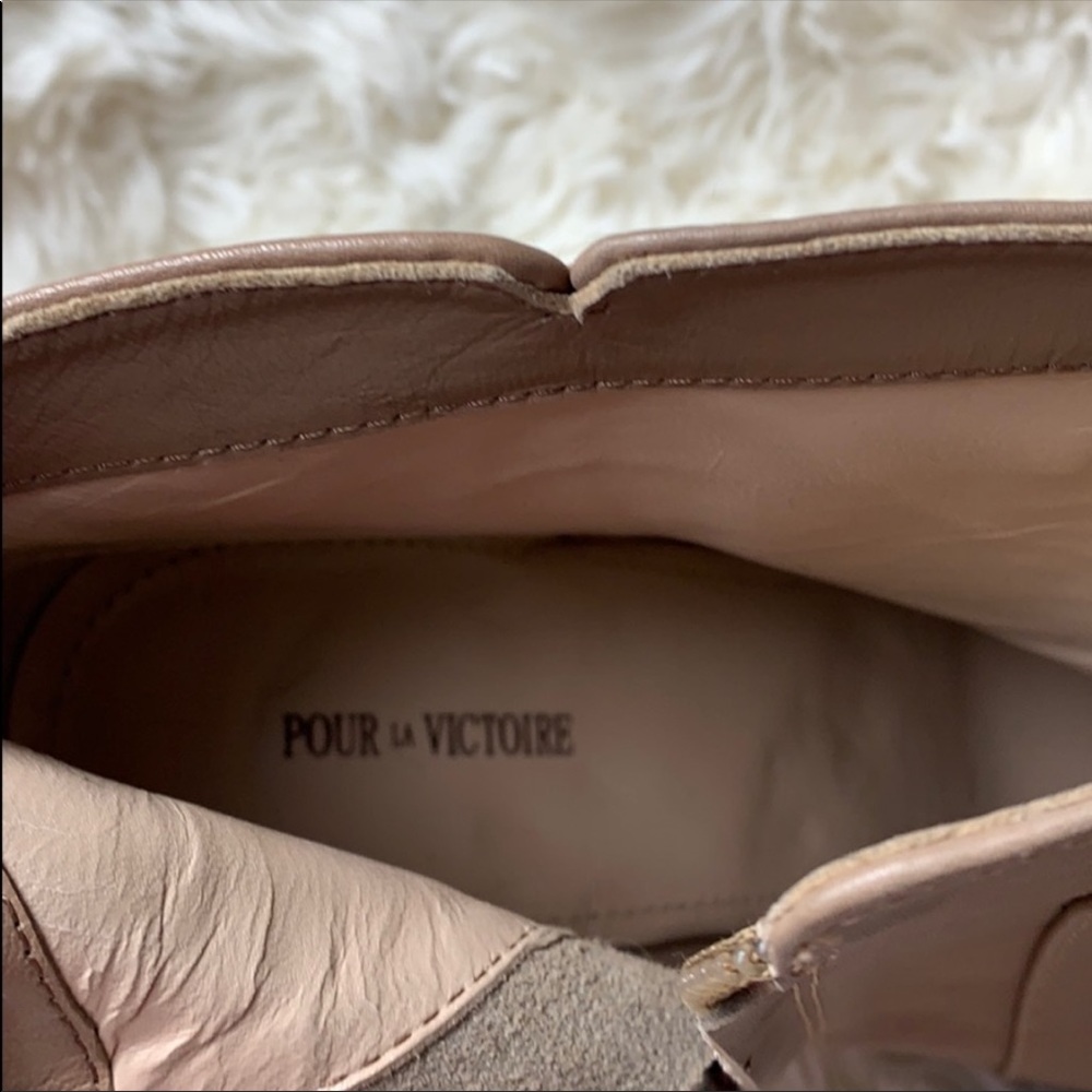 Pour La Victoire Boots-“ROCKER” booties -tan-NWOT-Great & Sexy - Picture 10 of 15